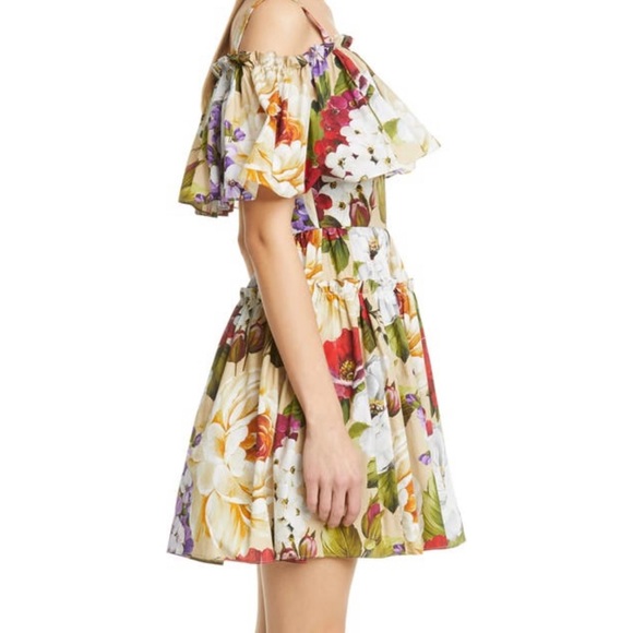DOLCE AND GABBANA Gorgeous/Brand New/ Never worn, Cotton poplin floral dress - Picture 2 of 7
